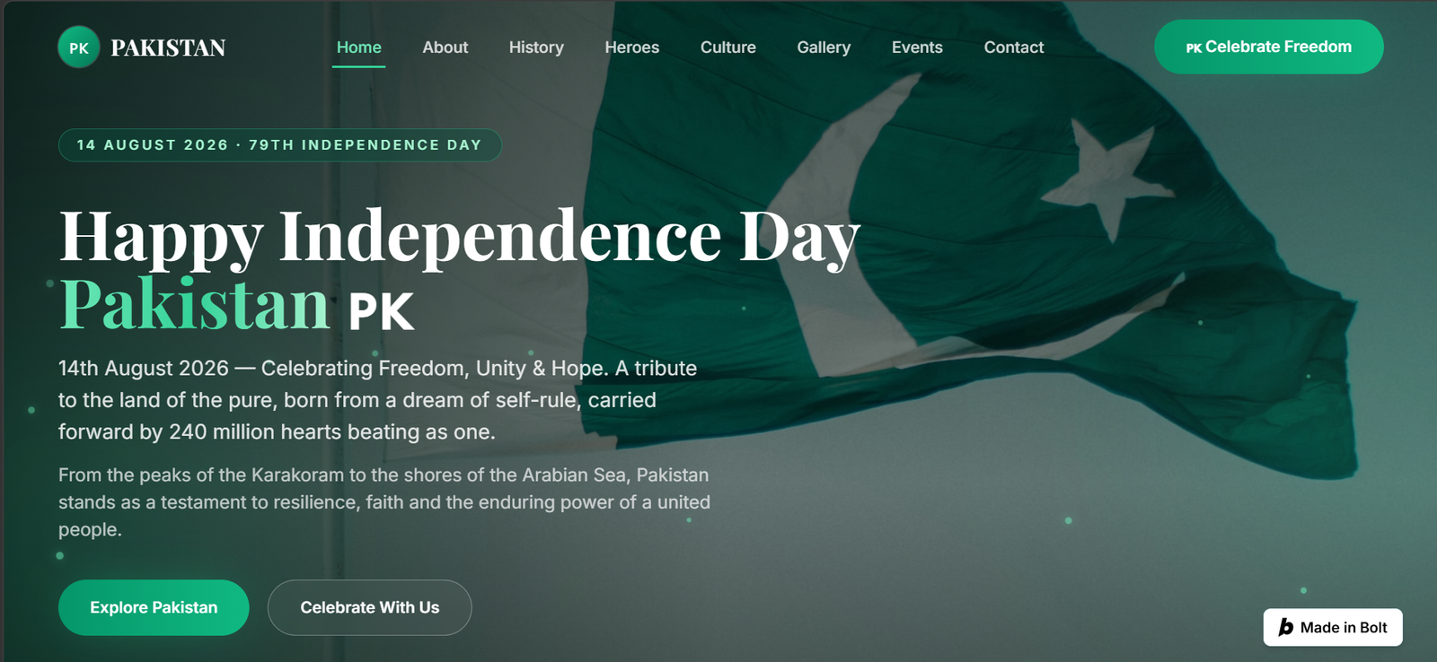 Pakistan Independence Day